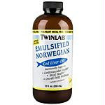 EmulsCodLiverOilLemon12oz. TWN