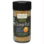 Orange peel granules organic