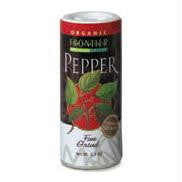 Pepper black fine org 2.5oz.