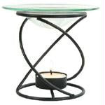 Spiral Candle Lamp (Black)