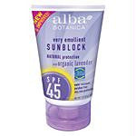 OrgLavenderSunscrnSPF45 4ozALB