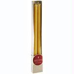 BeeswaxCandle12"Tapers2packHCC