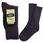 CottonCrewSocksEggplant9-11MFO