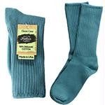 DenimBlueCottonCrewSock9-11MFO