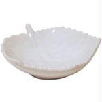 Tea Caddy White Leaf ACC