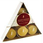 BeeswaxTeaLites6ctW-GlassHoldH