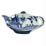 Tea Tidy Blue Willow Porc ACC