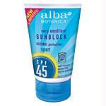 SportSunscreenSPF45 4oz. ALB