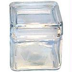 Square w-glass lid- 32oz