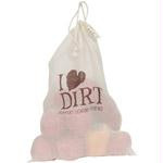 "ILoveDirt"GauzeBag13"x17" ECO