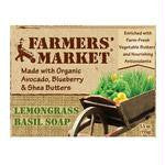 LemongrassBasil Soap5.5oz. FRM
