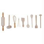 9Pc Kids Wooden Tool Set ACC