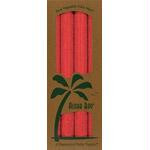 Unscented9"Taper Red 4pk AHB