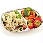 3-Section Food Tray 10"x8"ELB