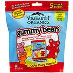 OrgGummyBears5(.7oz)SnackPkYUM