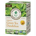 GreenTeaDandelionOrg16ct TRD