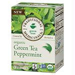 GreenTeaPeppermintOrg16ct TRD