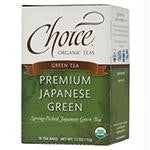 PremJapaneseGrnOrgTea16bagsCHO