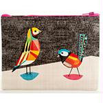 PrettyBirdZipperPouch BLQ
