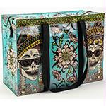 DayOfTheDeadShoulderTote BLQ