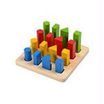 Geometric Peg Board PLA