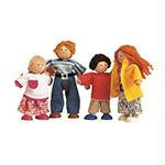 Modern Doll Family 4pc PLA