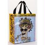 DayoftheDeadHndyTote8.5x10BLQ