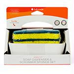 Bubble Up Sponge Set White FUL