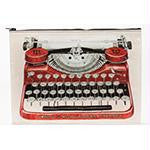 Typewriter Jumbo Pouch BLQ