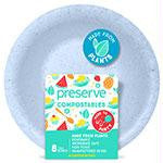 12oz Paper Bowls Blue 8cnt PSV