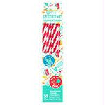50PaperStrawsRed-White PSV