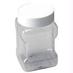 16oz PET Clear Plastic Jar