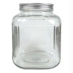 1 GAL SQ CLEAR WIDE MOUTH 4CT